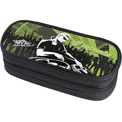 Wedo - 242 42601 - Schwarz - DJ Music Motif - Pencil Case Wedo - 242 42601 - Schwarz - DJ Music Motif - Pencil Case