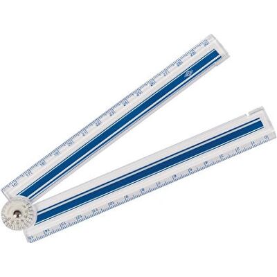 Règle Wedo 52 1530 - Pliable avec Échelle d'Angle, 30cm Règle Wedo 52 1530 - Pliable avec Échelle d'Angle, 30cm