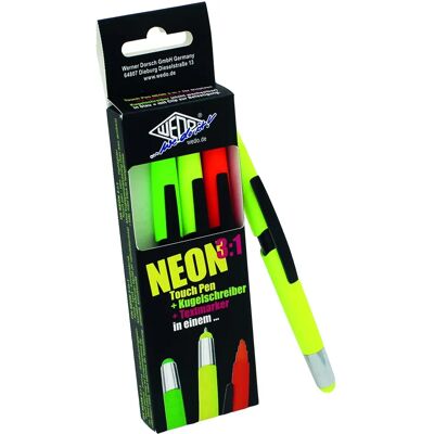 Wedo Neon 3 az 1-ben Stylus - 4 db Wedo Neon 3 az 1-ben Stylus - 4 db
