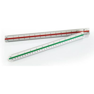 Règle en aluminium vert, rouge, translucide Wedo 55101 - Règle Règle en aluminium vert, rouge, translucide Wedo 55101 - Règle