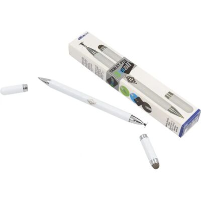 Wedo Eingabestift Weiß 3-in-1 Touchpen, Kugelschreiber & Disc-Spitze Wedo Eingabestift Weiß 3-in-1 Touchpen, Kugelschreiber & Disc-Spitze