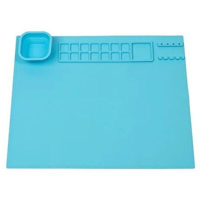 Wedo 504010 Siliconen schilderspalet - Duurzaam, flexibel, 50x40cm Wedo 504010 Siliconen schilderspalet - Duurzaam, flexibel, 50x40cm