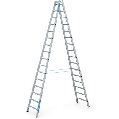 Scale professionale ZARGES in alluminio, doppia faccia - 16 gradini Scale professionale ZARGES in alluminio, doppia faccia - 16 gradini