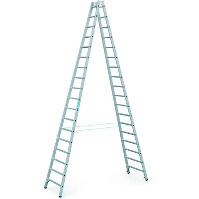Zarges Modell 2 x 18 Sprossen Aluminium Stehleiter - Arbeitsleiter Zarges Modell 2 x 18 Sprossen Aluminium Stehleiter - Arbeitsleiter