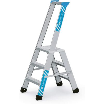 Zarges Stege 3 Trappor - Aluminium - 3-stegs Stege Zarges Stege 3 Trappor - Aluminium - 3-stegs Stege