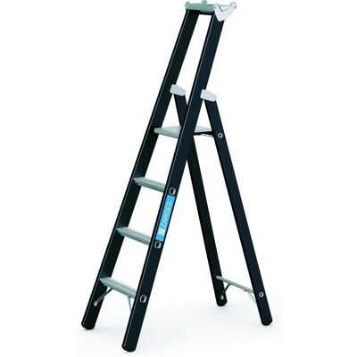 ZARGES Schwere Einseitige Leiter - 4 Sprosse mit Plattform ZARGES Schwere Einseitige Leiter - 4 Sprosse mit Plattform