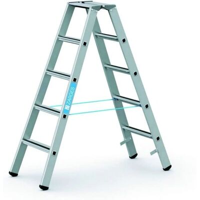 Zarges Modèle 2x5 Échelle en aluminium - Publicité Zarges Modèle 2x5 Échelle en aluminium - Publicité