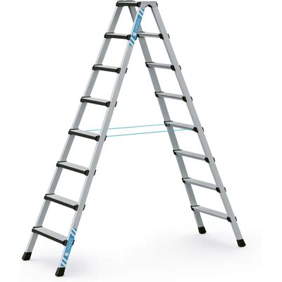 Zarges Comfortstep B Stehleiter mit gepolsterter Stufen-Vorderkante - Stehleiter Zarges Comfortstep B Stehleiter mit gepolsterter Stufen-Vorderkante - Stehleiter