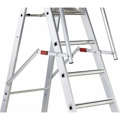 Zarges ZAP Safemaster S Aluminium 4-trins Trappestige - Trappestige Zarges ZAP Safemaster S Aluminium 4-trins Trappestige - Trappestige