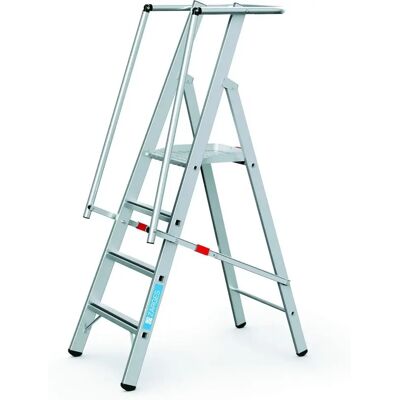 Zarges ZAP Safemaster S Aluminium 4-Stufen Stehleiter - Leiter Zarges ZAP Safemaster S Aluminium 4-Stufen Stehleiter - Leiter