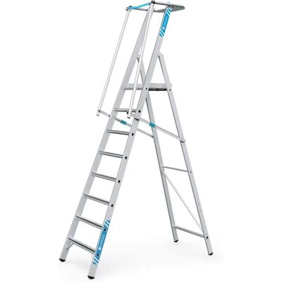 Zarges Aluminium 8-Stufen Stehleiter - Sicherheit, Leicht Zarges Aluminium 8-Stufen Stehleiter - Sicherheit, Leicht