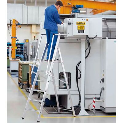Zarges Z600 ZAP Leiter - Große Plattform, 3 Stufen, Aluminium Zarges Z600 ZAP Leiter - Große Plattform, 3 Stufen, Aluminium