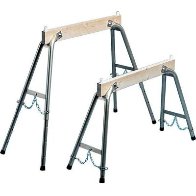 Zarges Modelo B 800 Soporte de andamio de madera ajustable Zarges Modelo B 800 Soporte de andamio de madera ajustable