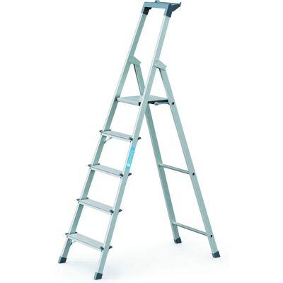 Zarges S 5 Stufen - Stehleiter, Aluminium, 1,82 m Zarges S 5 Stufen - Stehleiter, Aluminium, 1,82 m