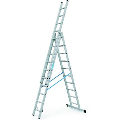 Zarges DX Mehrzweckleiter - 3x10 Sprossen - 4,65m Zarges DX Mehrzweckleiter - 3x10 Sprossen - 4,65m
