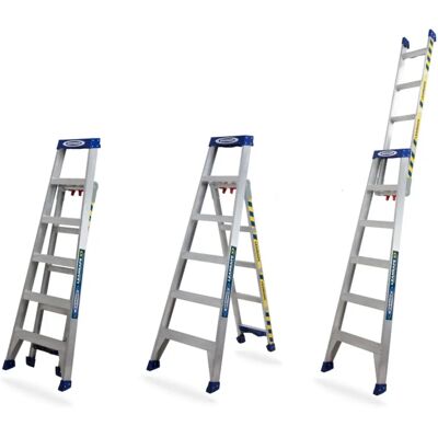 Werner Leansafe X3 Professional 3 In 1 Aluminium Multi-Purpose Ladder - 75070 Werner Leansafe X3 Professional 3 In 1 Aluminium Multi-Purpose Ladder - 75070