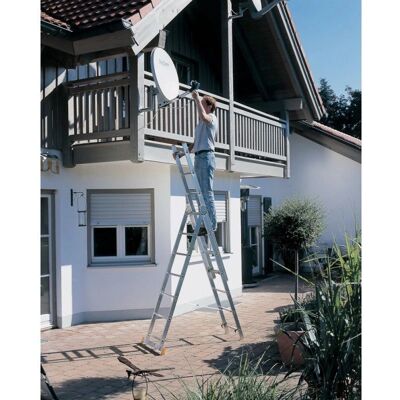 Escalera Multiuso Zarges Modelo 3X11 - 150kg Capacidad Escalera Multiuso Zarges Modelo 3X11 - 150kg Capacidad
