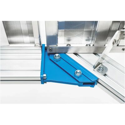 ZARGES - Plattformtreppe fahrbar - 45° - 1000mm - 21 Stufen ZARGES - Plattformtreppe fahrbar - 45° - 1000mm - 21 Stufen