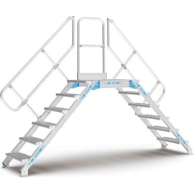 ZARGES Arbeitsplattform - 45° verstellbar, Aluminium, 800mm breit ZARGES Arbeitsplattform - 45° verstellbar, Aluminium, 800mm breit