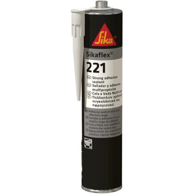 Sika 221 Polyurethane Sealant - Black 300ml Sika 221 Polyurethane Sealant - Black 300ml