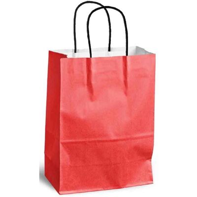 Mailmedia Sac en papier - Avec corde - 3,5L - Papier kraft - Publicité Mailmedia Sac en papier - Avec corde - 3,5L - Papier kraft - Publicité