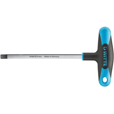 Llave en T hexagonal Witte 81608 8x200 mm Llave en T hexagonal Witte 81608 8x200 mm
