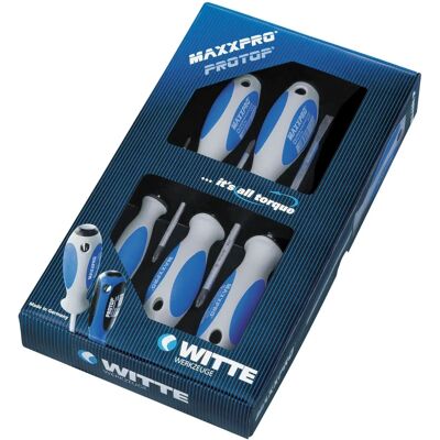 Conjunto Witte Maxxpro Con 5 Destornilladores Sb/ph 1/ph 2 - Juego de destornilladores Conjunto Witte Maxxpro Con 5 Destornilladores Sb/ph 1/ph 2 - Juego de destornilladores