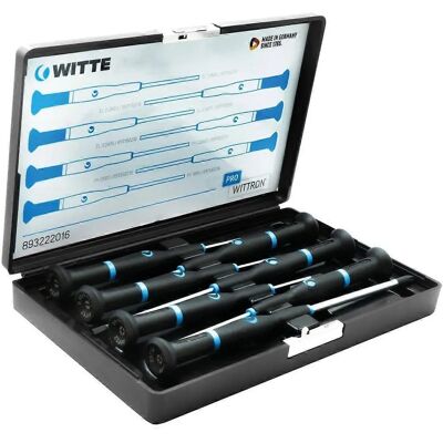 Witte 89325 Juego de Destornilladores de Precisión - Estuche Antichoque Witte 89325 Juego de Destornilladores de Precisión - Estuche Antichoque
