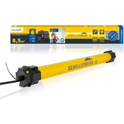 SCHELLENBERG Premium Maxi Wireless Roller Shutter Motor - Roller shutter motor SCHELLENBERG Premium Maxi Wireless Roller Shutter Motor - Roller shutter motor