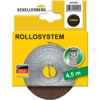 Schellenberg - 44104 - 14mm - 4,5m - Rolgordijnband Schellenberg - 44104 - 14mm - 4,5m - Rolgordijnband