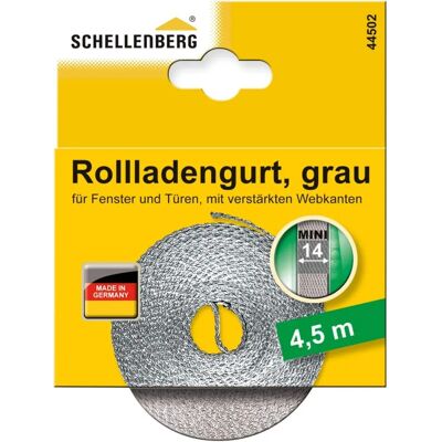 Cinghia per tapparelle Modello 44502 Grigia 14mm - Cinghia per tapparelle Cinghia per tapparelle Modello 44502 Grigia 14mm - Cinghia per tapparelle