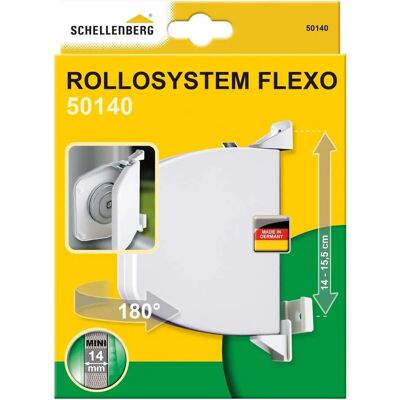 Schellenberg 50140 Mini White Wall Mount Roller Shutter Spring - Roller Shutter Schellenberg 50140 Mini White Wall Mount Roller Shutter Spring - Roller Shutter