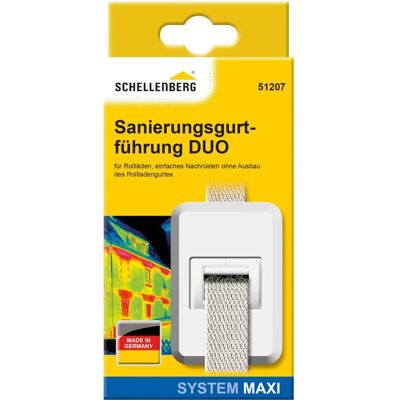 Guia de persiana Schellenberg Duo Maxi - Juntas de isolamento Guia de persiana Schellenberg Duo Maxi - Juntas de isolamento
