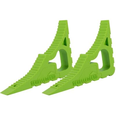 Schellenberg Fermaporta e fermafinestra - Versatile, resistente alle intemperie, 2 pezzi Schellenberg Fermaporta e fermafinestra - Versatile, resistente alle intemperie, 2 pezzi