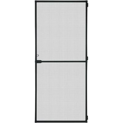 Puerta mosquitera abatible color gris 100x210cm - Schellenberg Puerta mosquitera abatible color gris 100x210cm - Schellenberg