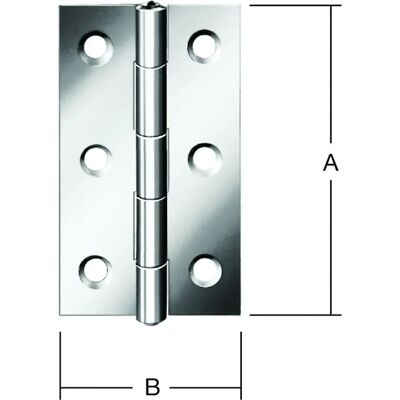 Vormann Modèle 000501090Z Charnière Zincée Étroit - Publicité Vormann Modèle 000501090Z Charnière Zincée Étroit - Publicité