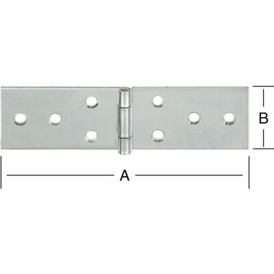 Vormann Modell 505100Z Scharniere - Breit 100x32mm, Zinkbeschichtet Vormann Modell 505100Z Scharniere - Breit 100x32mm, Zinkbeschichtet