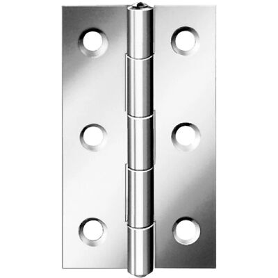 VORMANN Stahl schmaler Scharnier 60x34 mm VORMANN Stahl schmaler Scharnier 60x34 mm