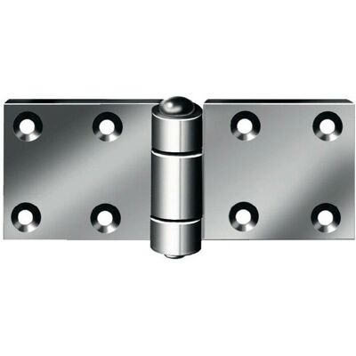 Bisagras galvanizadas azules Vormann - 130x50mm Fuerte Bisagras galvanizadas azules Vormann - 130x50mm Fuerte