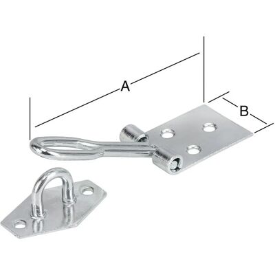 Vormann Drahtüberfalle - 80mm Länge - Blau verzinkt - 10 Stk. Vormann Drahtüberfalle - 80mm Länge - Blau verzinkt - 10 Stk.