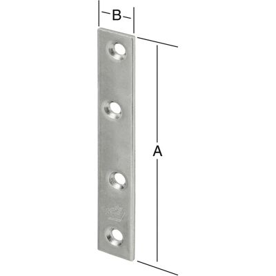 Vormann Verbindungsblech 40x15 Galv - Connecting Plate Vormann Verbindungsblech 40x15 Galv - Connecting Plate