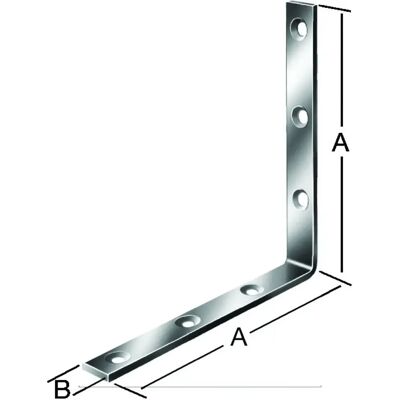 Vormann Winkel verzinkt - 40 x 20 mm - Starke Stahlwinkel Vormann Winkel verzinkt - 40 x 20 mm - Starke Stahlwinkel