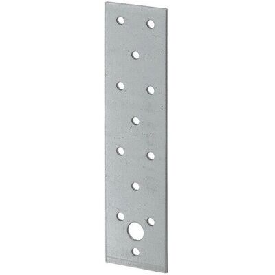 Vormann Panel de Pared - Placa perforada 160x40mm zincada - 2mm Vormann Panel de Pared - Placa perforada 160x40mm zincada - 2mm