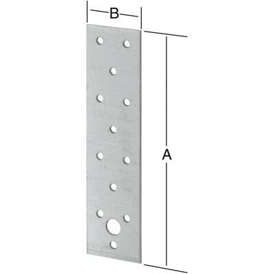 Vormann Modell 71050000 Zink galvanisierte Lochplatte Vormann Modell 71050000 Zink galvanisierte Lochplatte