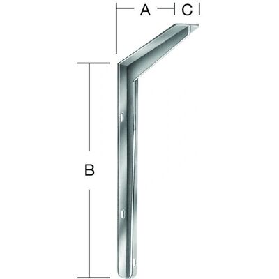 Vormann T-Profil-Konsole - Stahl Feuerverzinkt 300x400 mm Vormann T-Profil-Konsole - Stahl Feuerverzinkt 300x400 mm