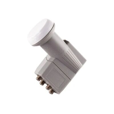 Schwaiger LNB4 Quad-LNB - 4 Utgångar - 10,70-12,75 GHz - Grå Schwaiger LNB4 Quad-LNB - 4 Utgångar - 10,70-12,75 GHz - Grå