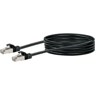 Schwaiger CKB6025 053 Netzwerkkabel - 2,5m - Cat6 - S/FTP - Schwarz Schwaiger CKB6025 053 Netzwerkkabel - 2,5m - Cat6 - S/FTP - Schwarz