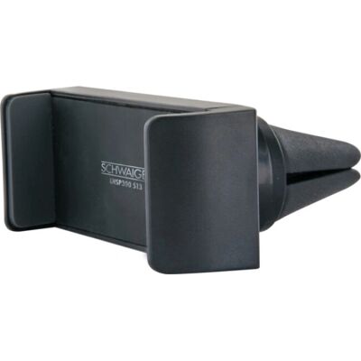 Supporto smartphone Schwaiger LHSP300 513 - Griglia di ventilazione - Nero Supporto smartphone Schwaiger LHSP300 513 - Griglia di ventilazione - Nero
