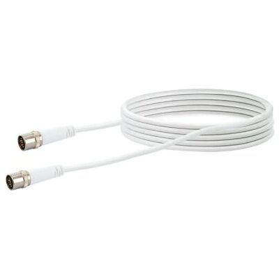 Schwaiger KDAK75 532 coaxiale kabel - 7,5 m Wit Schwaiger KDAK75 532 coaxiale kabel - 7,5 m Wit