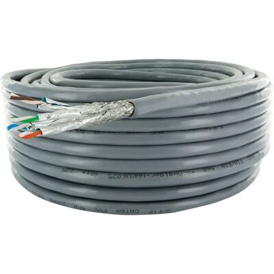 SCHWAIGER NWKU6050 - Grau - 50 m - Cat6a S/FTP - Netzwerkkabel SCHWAIGER NWKU6050 - Grau - 50 m - Cat6a S/FTP - Netzwerkkabel